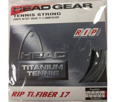 HEAD RIP Ti.FIBER 17G / 1.20mm Tennis String