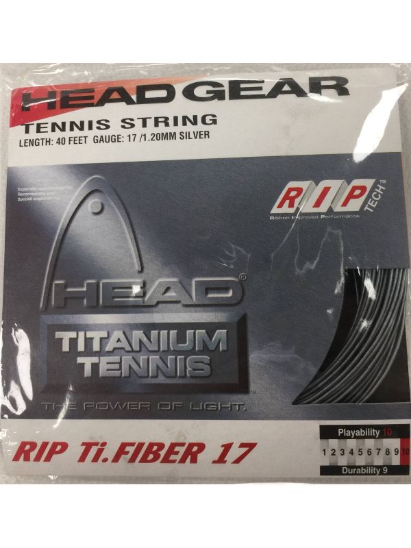 HEAD RIP Ti.FIBER 17G / 1.20mm Tennis String